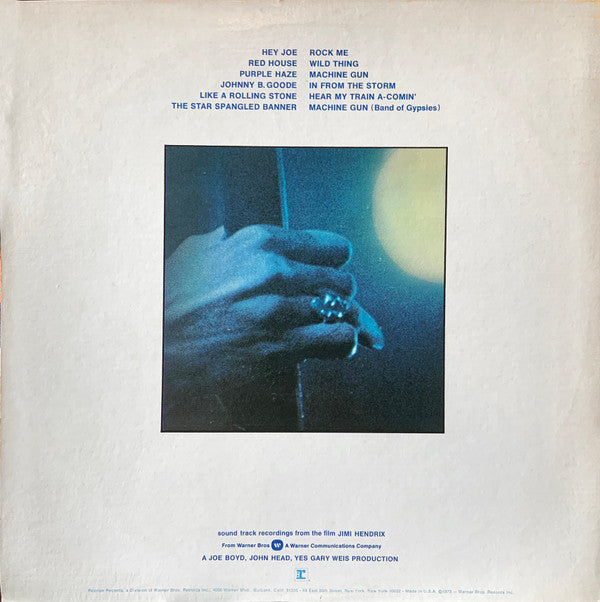 Jimi Hendrix : Sound Track Recordings From The Film Jimi Hendrix (2xLP, Album, RE, Jac)
