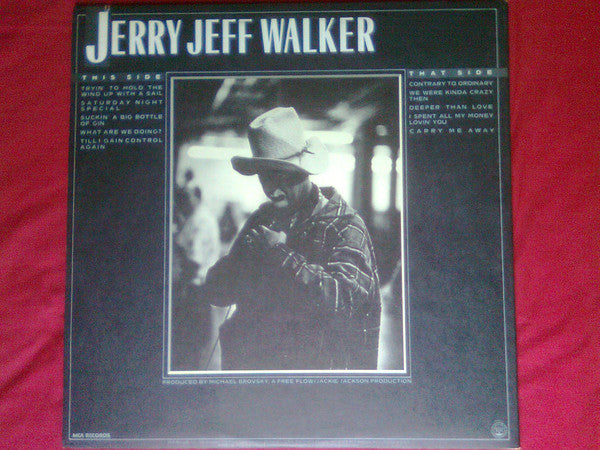 Jerry Jeff* : Contrary To Ordinary (LP, Album, Gat)