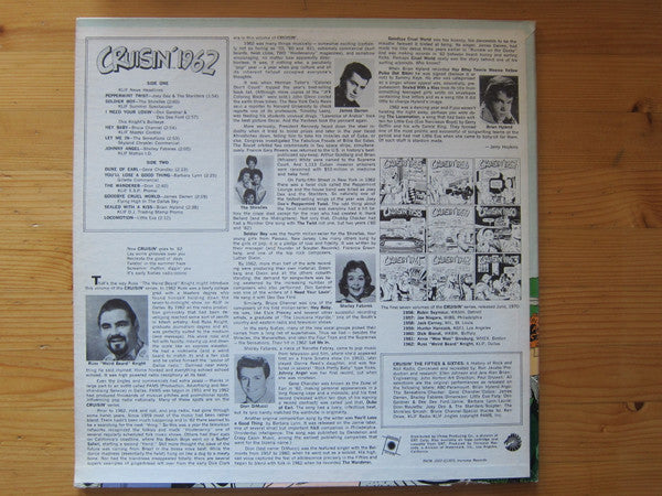 Various : Cruisin' 1962 (LP, Comp, Mixed, RE)