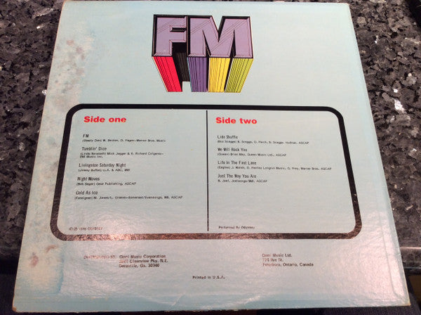 Odyssey (25) : FM (LP, Album)