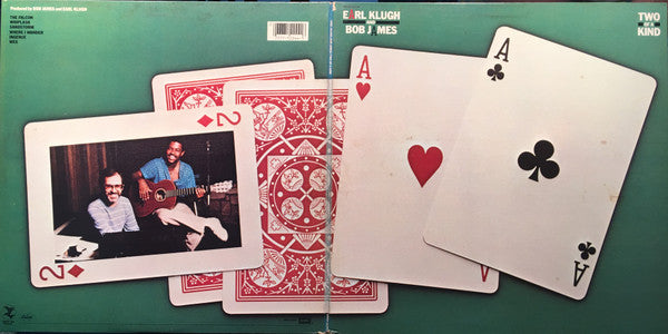 Earl Klugh & Bob James : Two Of A Kind (LP, Album, Gat)
