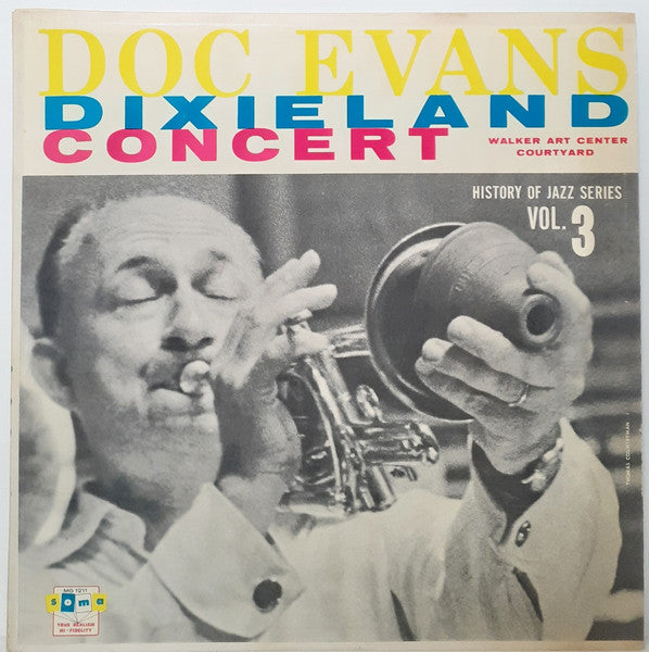 Doc Evans : Doc Evans Dixieland Concert (Vol. 3) (LP)