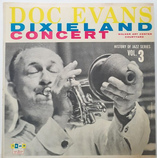Doc Evans : Doc Evans Dixieland Concert (Vol. 3) (LP)