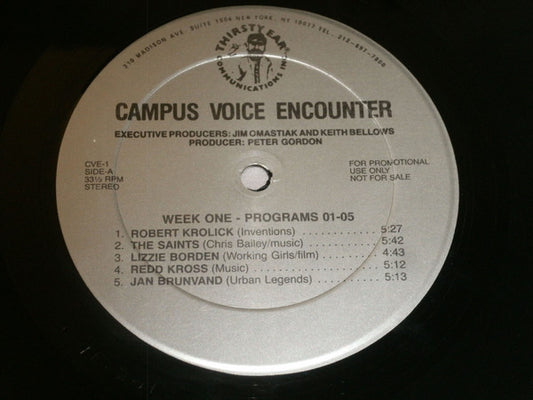 Various : Campus Voice Encounter (LP, Comp, Promo)
