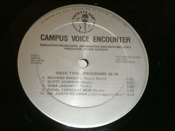 Various : Campus Voice Encounter (LP, Comp, Promo)