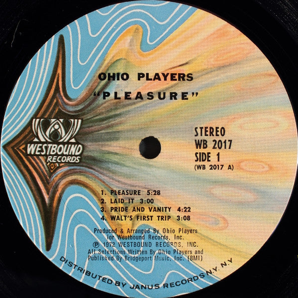 Ohio Players : Pleasure (LP, Album, Pit)
