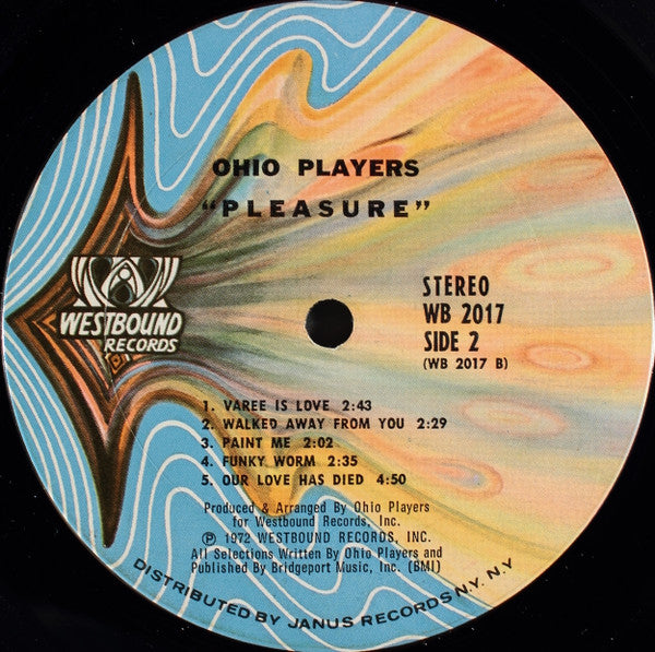 Ohio Players : Pleasure (LP, Album, Pit)