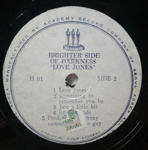 Brighter Side Of Darkness : Love Jones (LP)