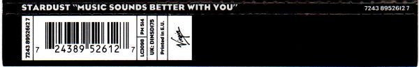 Stardust : Music Sounds Better With You (CD, Single)