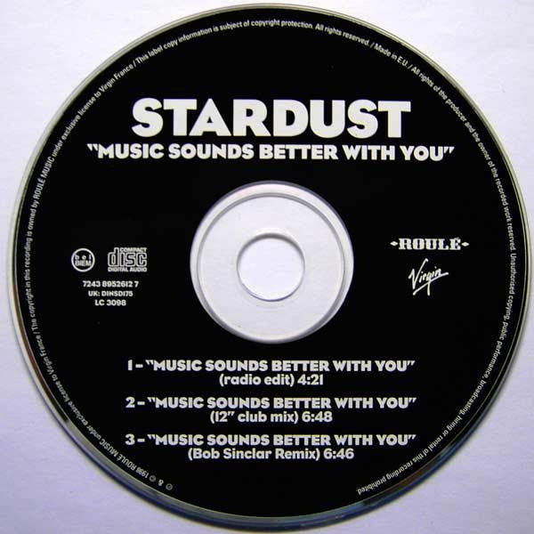 Stardust : Music Sounds Better With You (CD, Single)