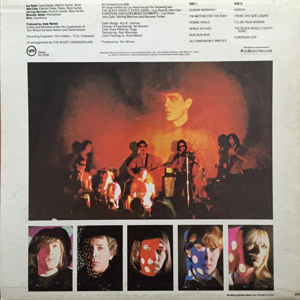 The Velvet Underground & Nico (3) : The Velvet Underground & Nico (LP, Album, Mono, MP, RE, A/B)