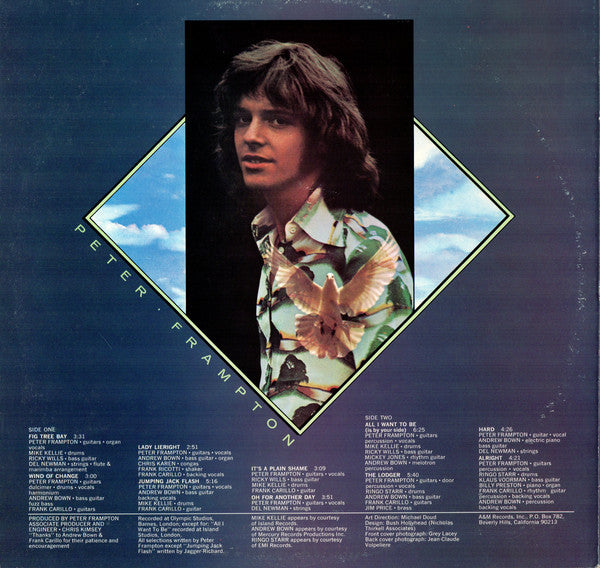 Peter Frampton : Wind Of Change (LP, Album, Ter)