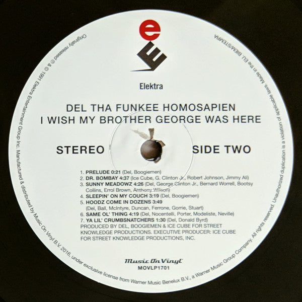 Del Tha Funkeé Homosapien* : I Wish My Brother George Was Here (LP, Album, RE, 180)