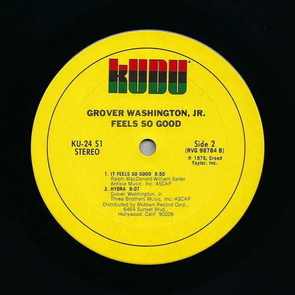 Grover Washington, Jr. : Feels So Good (LP, Album)