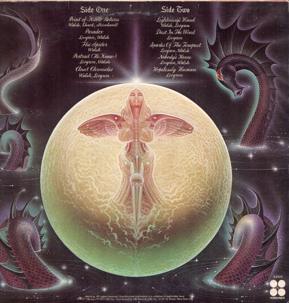 Kansas (2) : Point Of Know Return (LP, Album, San)