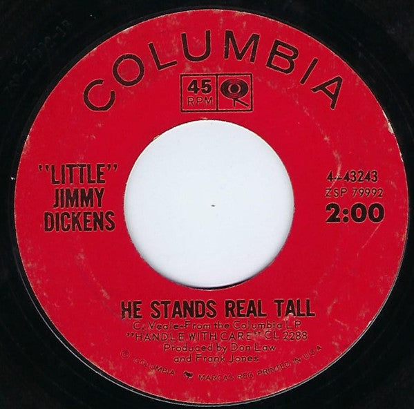 Little Jimmy Dickens : Life Turned Her That Way (7")