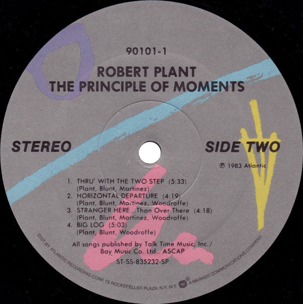 Robert Plant : The Principle Of Moments (LP, Album, SP )