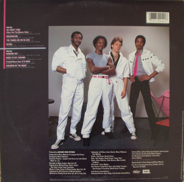 The B.B. & Q. Band* : All Night Long (LP, Album, Jac)