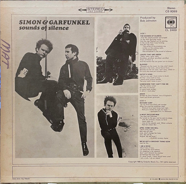 Simon & Garfunkel : Sounds Of Silence (LP, Album)
