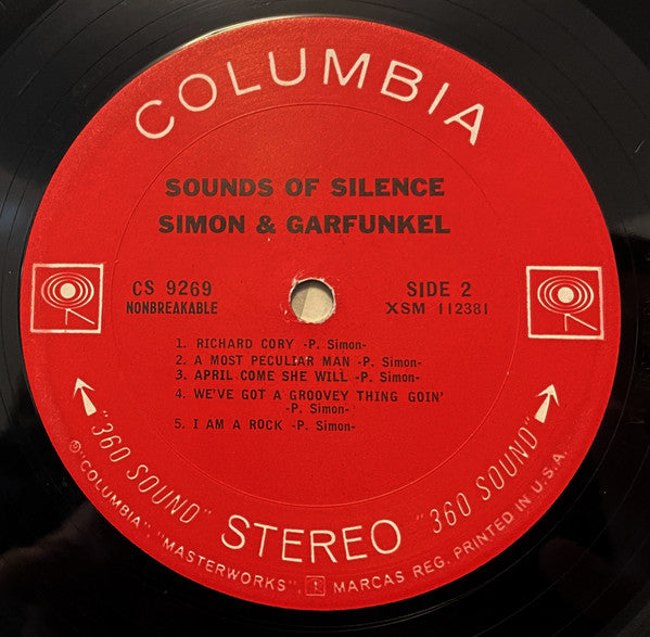 Simon & Garfunkel : Sounds Of Silence (LP, Album)