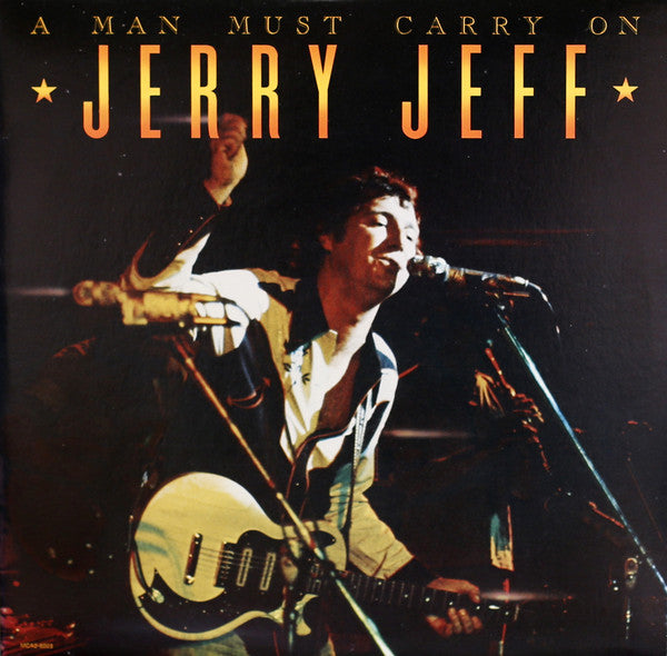 Jerry Jeff* : A Man Must Carry On (2xLP, Album, Glo)