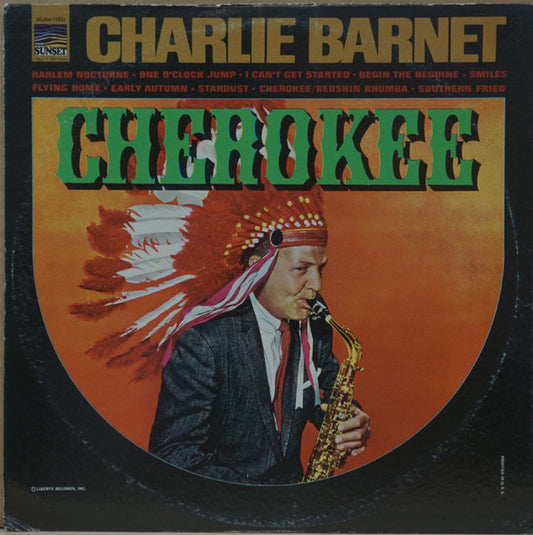 Charlie Barnet : Cherokee (LP, Album, Mono)