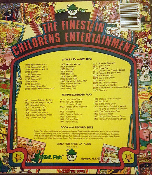 Peter Pan Players : Goldilocks And The 3 Bears (7", EP)