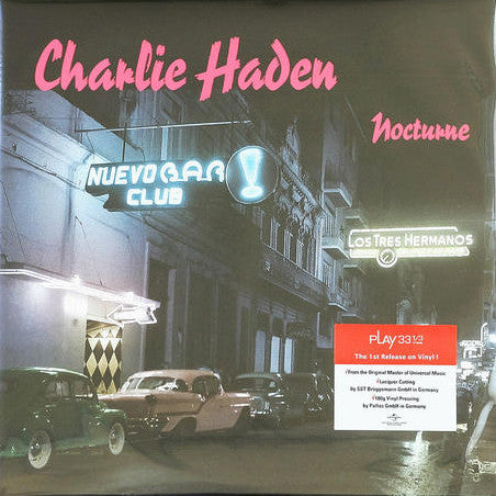 Charlie Haden : Nocturne (2xLP, Album, RE, RP, 180)