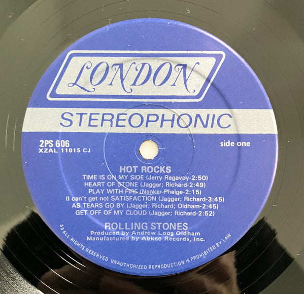 The Rolling Stones : Hot Rocks 1964-1971 (2xLP, Comp, RE, CJ)