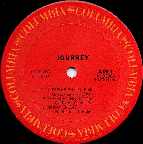 Journey : Journey (LP, Album, Pit)