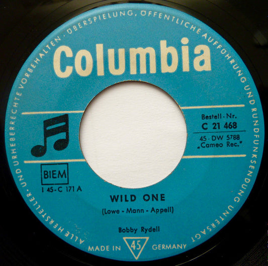 Bobby Rydell : Wild One / Little Bitty Girl (7", Single)