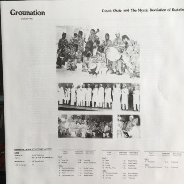 Count Ossie & The Mystic Revelation Of Rastafari* : Grounation (3xLP, RE)