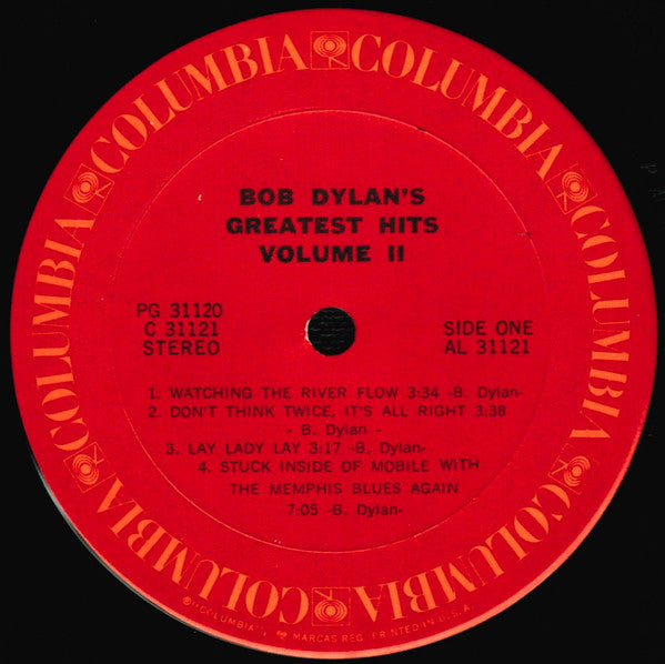 Bob Dylan : Bob Dylan's Greatest Hits Volume II (2xLP, Comp, RE, Pit)