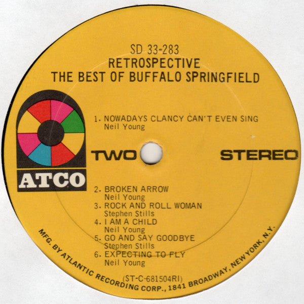 Buffalo Springfield : Retrospective - The Best Of Buffalo Springfield (LP, Comp, RE, RI )