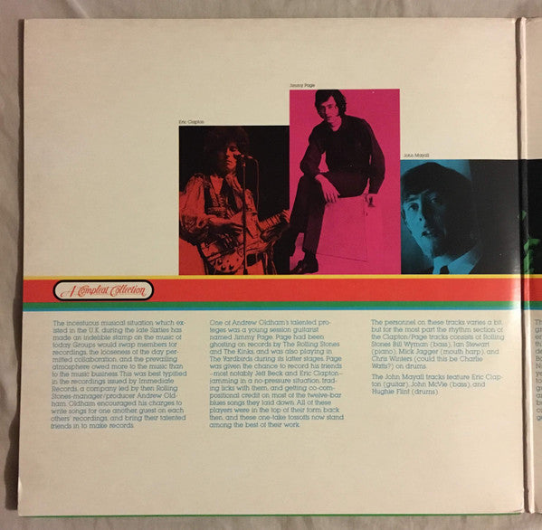 Clapton*, Beck* And Page* : White Boy Blues - Classic Guitars Of Clapton, Beck & Page (2xLP, Comp, Club, CRC)
