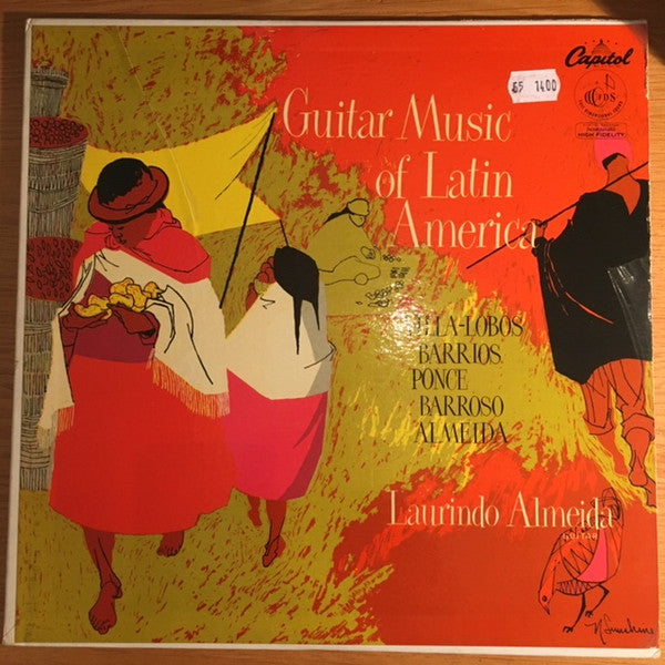 Laurindo Almeida : Guitar Music Of Latin America (LP, Mono)