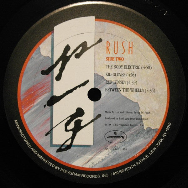 Rush : Grace Under Pressure (LP, Album, 56 )