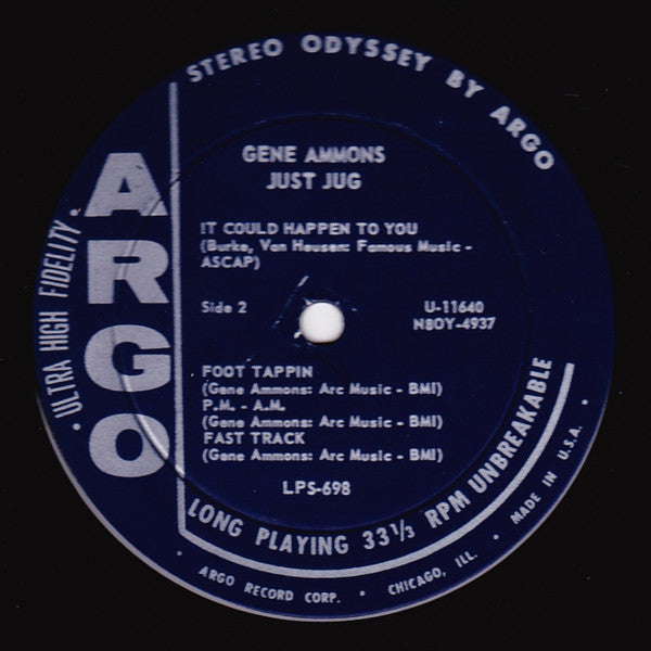 Gene Ammons : Just Jug (LP, Album)