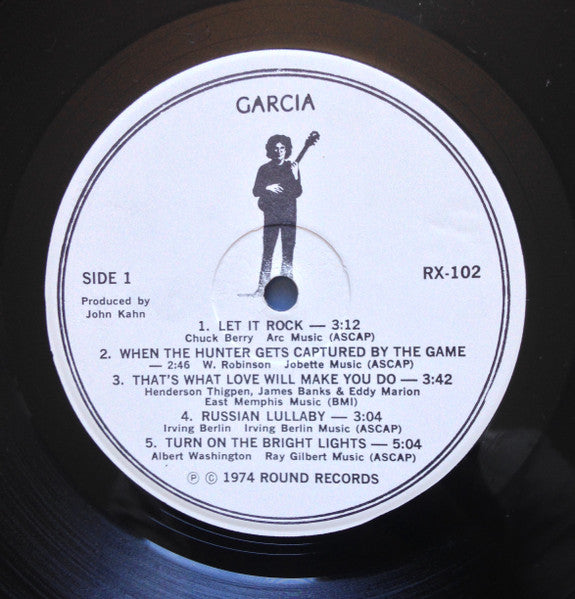 Jerry Garcia : Garcia (LP, Album)