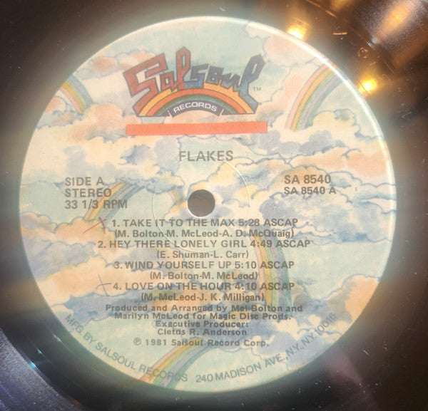Flakes : Flakes (LP, Album, Ind)