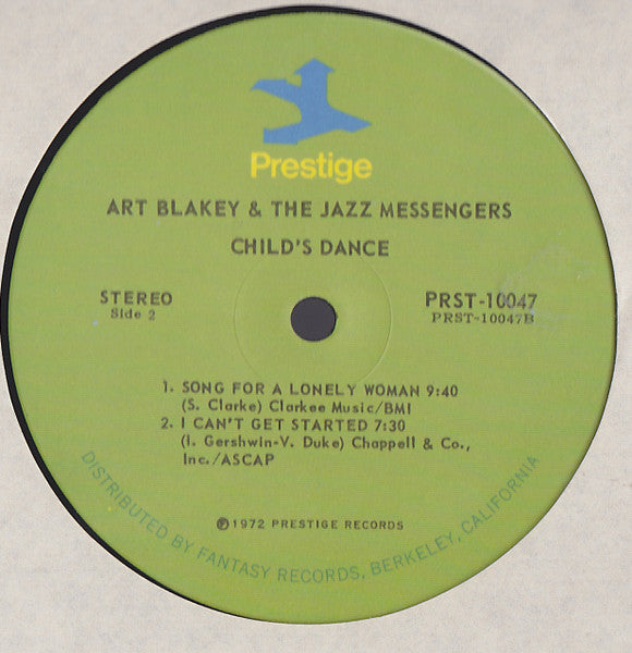 Art Blakey And The Jazz Messengers* : Child's Dance (LP, Album)