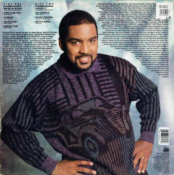 Gerald Albright : Just Between Us (LP, Album, SRC)