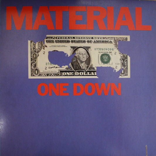 Material : One Down (LP, Album, AR)