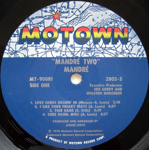 Mandré : Mandré Two (LP, Album)