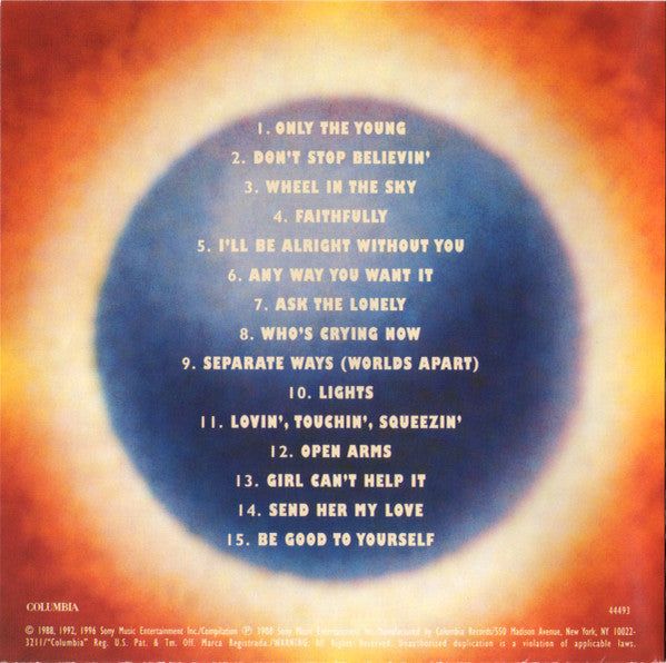 Journey : Greatest Hits (CD, Comp, RE, Spr)