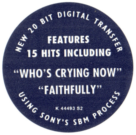 Journey : Greatest Hits (CD, Comp, RE, Spr)