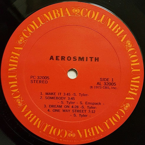 Aerosmith : Aerosmith (LP, Album, RE, Ter)