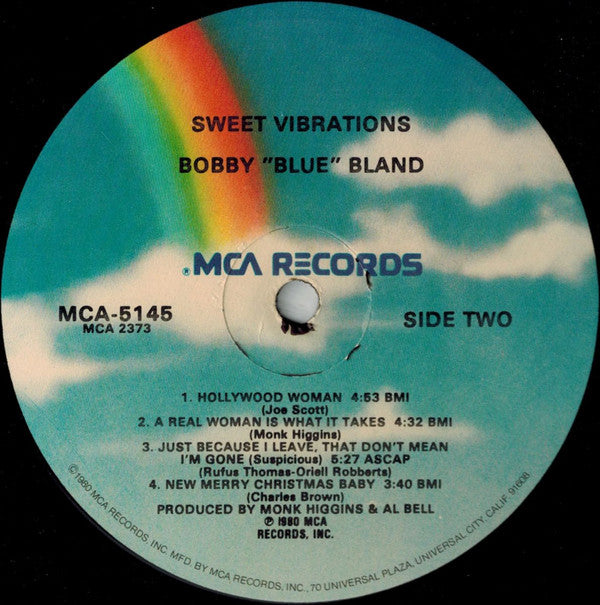 Bobby "Blue" Bland* : Sweet Vibrations (LP, Album)