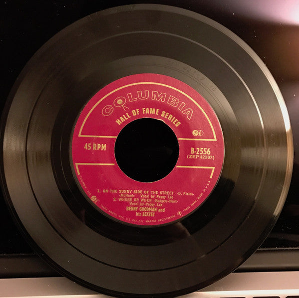 The Benny Goodman Sextet* With Peggy Lee : The Benny Goodman Sextet With Peggy Lee (7", EP, Comp)
