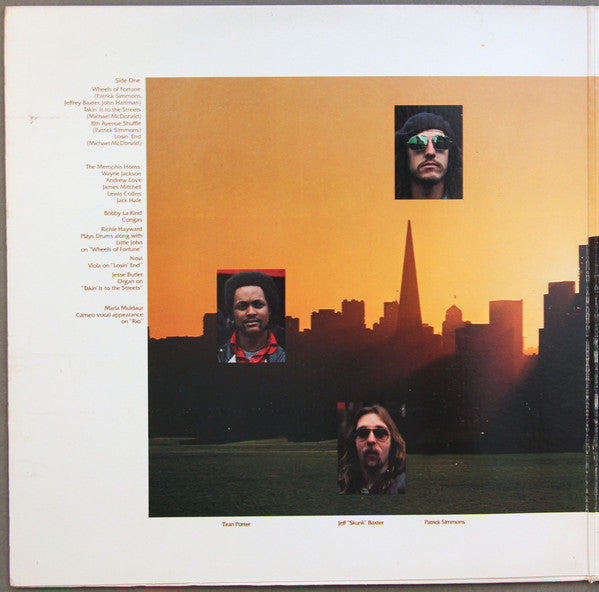 The Doobie Brothers : Takin' It To The Streets (LP, Album, Jac)